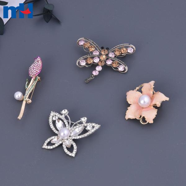 Broche de perlas