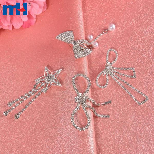 Spilla con strass