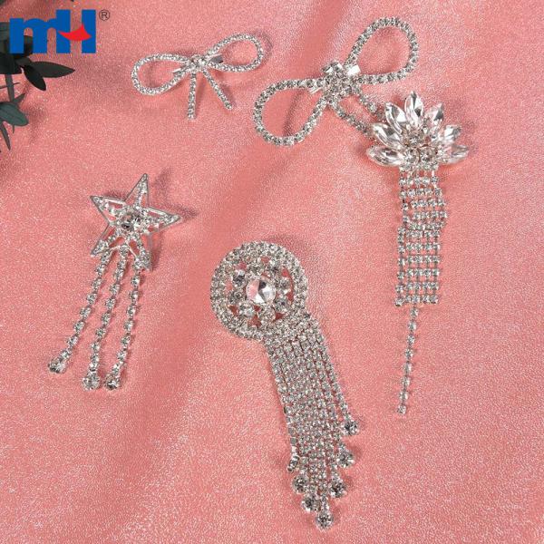Spilla con strass
