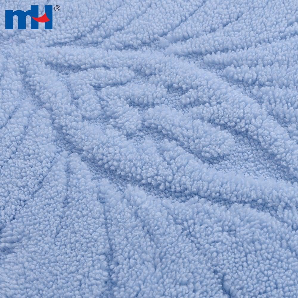 Luxueux tissu velours jacquard simple face