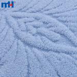 Luxueux tissu velours jacquard simple face