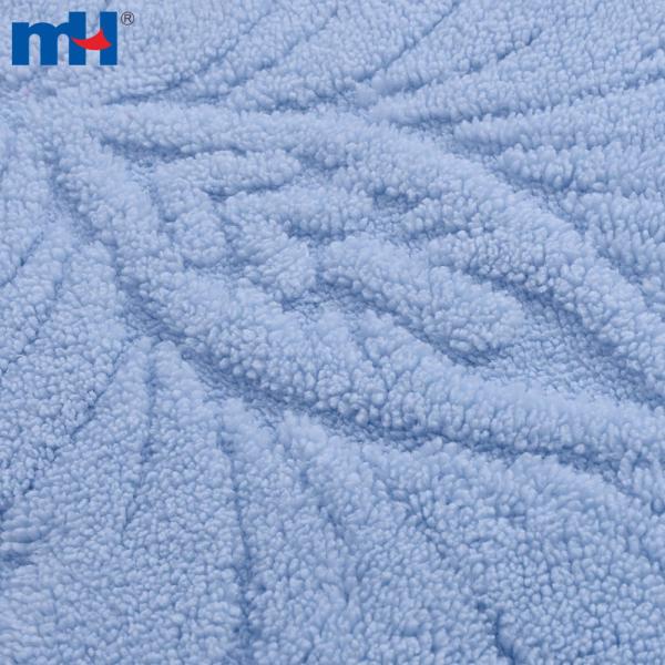 Luxueux tissu velours jacquard simple face