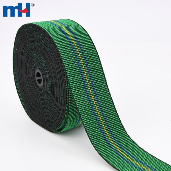 Flexible polypropylene webbing belts