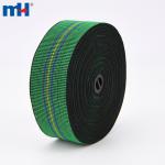 Flexible polypropylene webbing belts