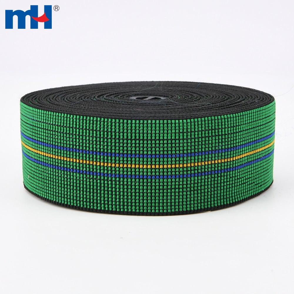 Flexible polypropylene webbing belts