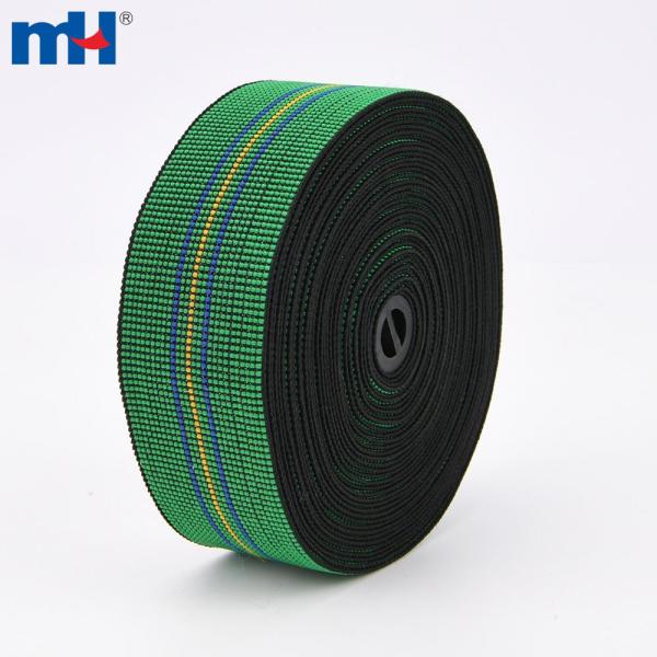 Flexible polypropylene webbing belts