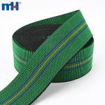 Flexible polypropylene webbing belts
