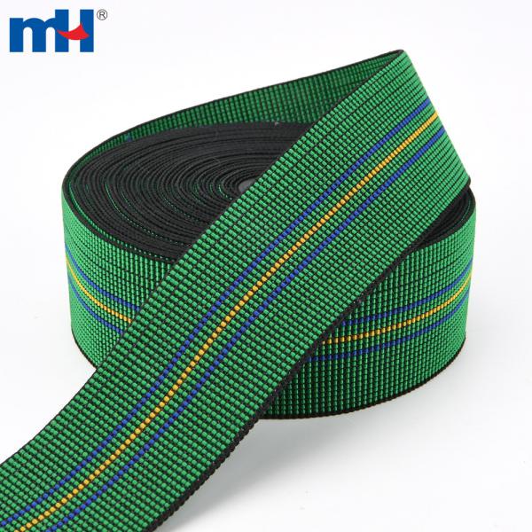 Flexible polypropylene webbing belts