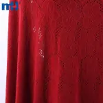 Tecido de renda tricot tricotado