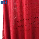 Tecido de renda tricot tricotado