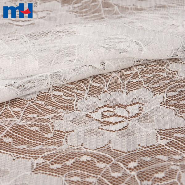 French knitted lace fabric