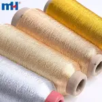 خيط تطريز ذهبي معدني