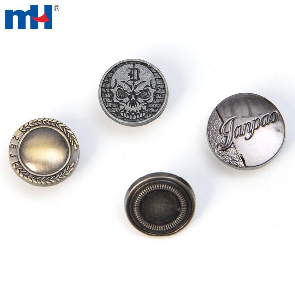 Jinslar uchun metall tugmalar