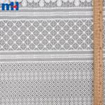 Geometric guipure lace fabric