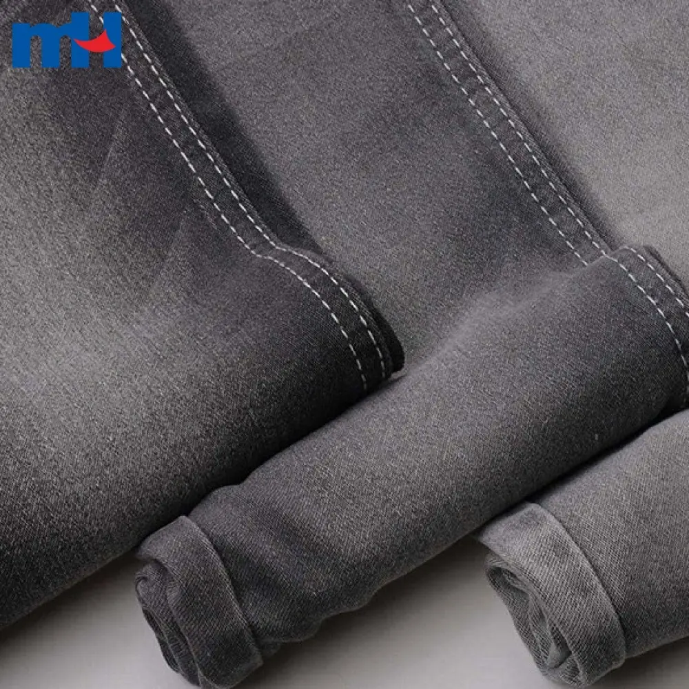 Tecido jeans de algodão, poliéster e spandex, 160 cm, 7,8 onças