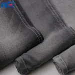 Tecido jeans de algodão, poliéster e spandex, 160 cm, 7,8 onças