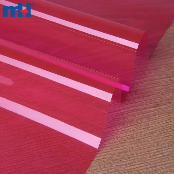 Film plástico PVC para manteles y papel de regalo.