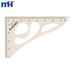 Righello da cucito triangolare