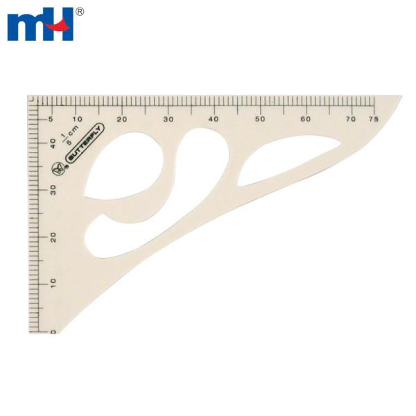 Righello da cucito triangolare