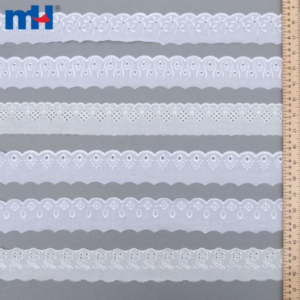 Bordure en dentelle T/C