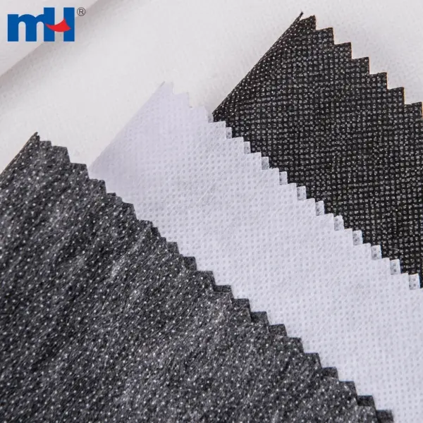 Non-woven lining fabric with thermal calendering paste dot