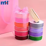 3/4" (19mm) kalınlığında naylon kenarlı organze şeffaf şerit