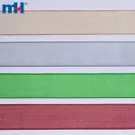 3/4" (19mm) kalınlığında naylon kenarlı organze şeffaf şerit