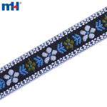 Ruban tissé jacquard traditionnel en gros