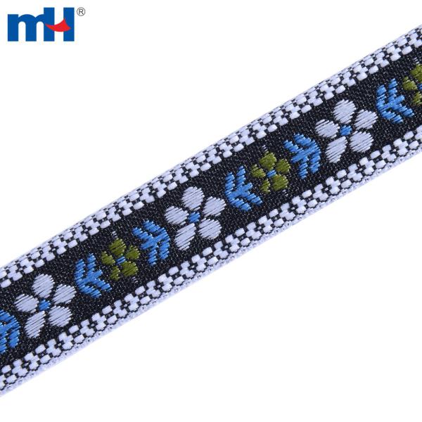 Ruban tissé jacquard traditionnel en gros
