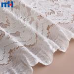Tissu en dentelle en nylon, polyester et spandex avec motif floral