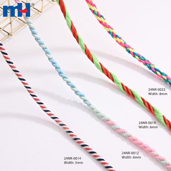 Corda decorativa attorcigliata all'ingrosso