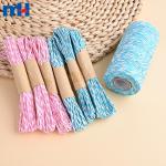 Corde en papier torsadée bicolore - durable et respectueuse de l'environnement