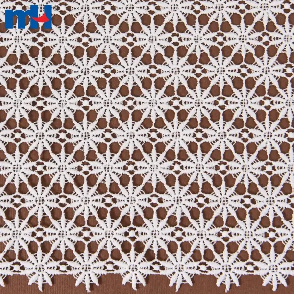 Water soluble chemical lace fabric