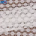 Water soluble chemical lace fabric