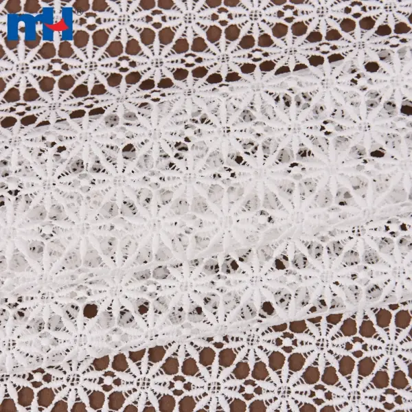 Water soluble chemical lace fabric