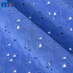 Tecido jacquard com furos