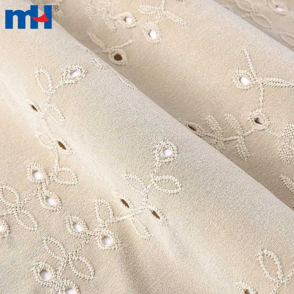 Tecido jacquard com furos