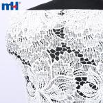 Tissu de dentelle chimique de broderie