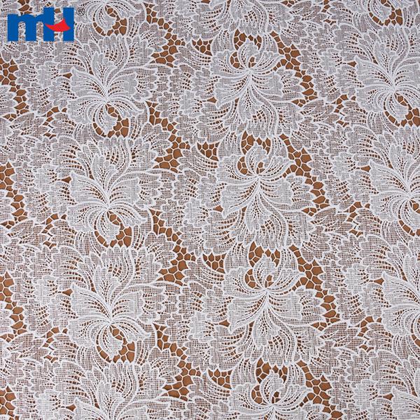 Tissu de dentelle chimique de broderie