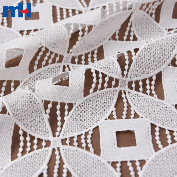 Tissu de dentelle guipure en gros