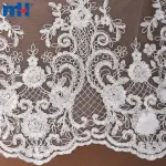 Tela de encaje de boda al por mayor