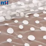 قماش دانتيل منقط