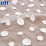 قماش دانتيل منقط