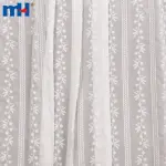Dantel bilan tikilgan shifon mato