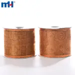 Ruban en fil de cuivre transparent