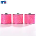 Fita transparente rosa