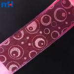 Fita transparente rosa