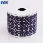 Wired Ribbon, Glitter Sheer Ribbon, Glitter Organza Ribbon
