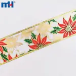 Ruban de couronne filaire, ruban de Noël, ruban de vacances, ruban de houx, ruban de fleurs de Pâques
