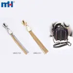 Frase n. 5 A/L Cursore per cerniera con tiretto decorativo in metallo